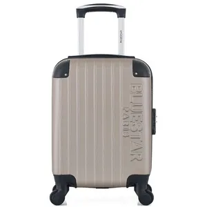 Bluestar - Valise Cabine XXS 4 roues simples Bucarest 46 cm beige T.U pas cher