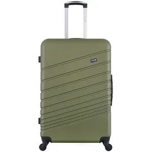 WAVE PARIS - Valise Grand Format ABS TIGRE 4 Roues 75 cm TU pas cher