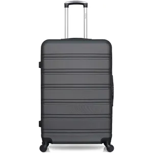 Comparateur de prix : HERO - Valise Grand Format ABS RENOSO 75 cm 4 Roues - GRIS FONCE