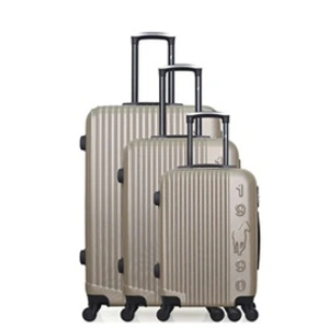 Gentleman Farmer - set de 3 abs liam 4 roues - beige pas cher