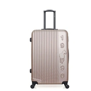 GENTLEMAN FARMER - valise grand format abs liam 4 roues 75 cm - rose dore pas cher