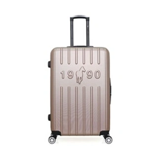GENTLEMAN FARMER - valise grand format abs archie 4 roues 75 cm - rose dore pas cher