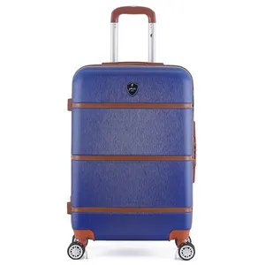 SWISS KOPPER GENTLEMAN FARMER - Valise Weekend ABS/PC WALTER 4 Roues 65 cm pas cher