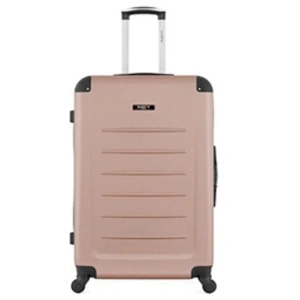 Bluestar - Valise Long Séjour 4 roues simples Opéra 75 cm rose doré T.U pas cher