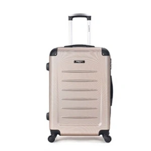Bluestar - Valise Moyen Séjour 4 roues simples Opéra 65 cm beige T.U pas cher