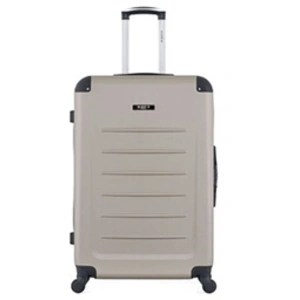Bluestar - Valise Long Séjour 4 roues simples Opéra 75 cm beige T.U