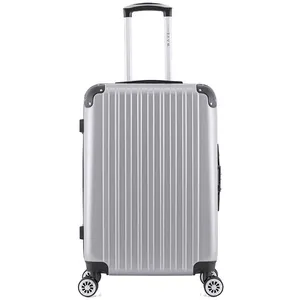 Valise - WAVE PARIS - DENALI - Weekend - 4 roues - 65 cm - Gris pas cher
