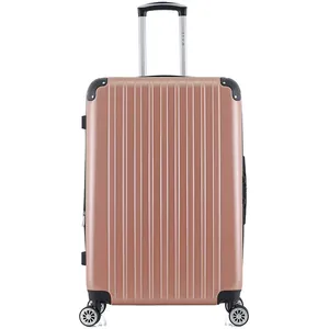 Comparateur de prix : Valise - WAVE PARIS - DENALI - Grand format - 4 roues - 75 cm - Rose doré