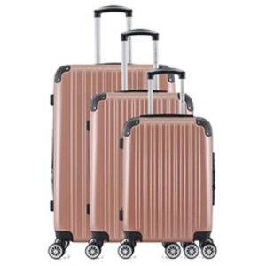 Comparateur de prix : WAVE PARIS - SET DE 3 ABS/PC DENALI-B 4 Roues 75 cm - ROSE DORE
