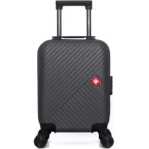 SWISS KOPPER - Valise Cabine XS SPIEZ 4 Roues 46 cm - NOIR