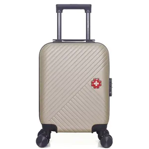 SWISS KOPPER - Valise Cabine XS SPIEZ 4 Roues 46 cm - BEIGE
