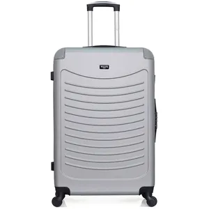 wave paris - valise cabine congo 55 cm 4 roues - gris pas cher