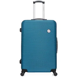 Valise - BLUESTAR - LONDON - Grand format - 4 roues - 75 cm - Bleu Paon pas cher