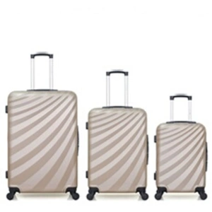 Valise cabine - WAVE PARIS - AMAZONE - 55 cm - 4 roues - Gris pas cher