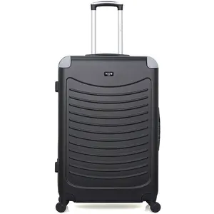 WAVE PARIS - valise grand format abs congo 4 roues - noir pas cher