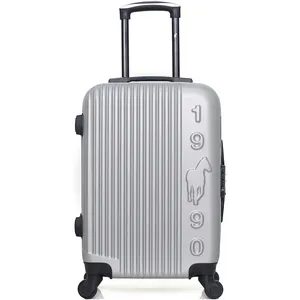 GENTLEMAN FARMER - Valise Cabine LIAM 55 cm 4 Roues - gris pas cher