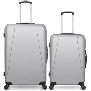 Hero - lot de 2 - valise grand format et valise weekend lanzarote - gris pas cher