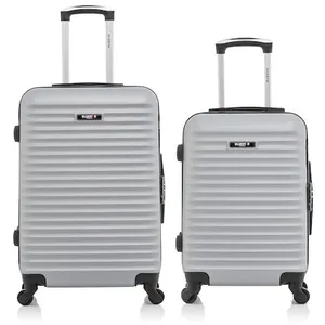 Comparateur de prix : bluestar - lot de 2 - valise weekend et valise cabine brazilia - gris