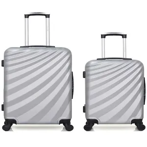 Comparateur de prix : - lot de 2 - valise weekend et valise cabine danube - gris
