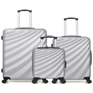 - lot de 3 - valise grand format, valise weekend et valise cabine xxs ... pas cher