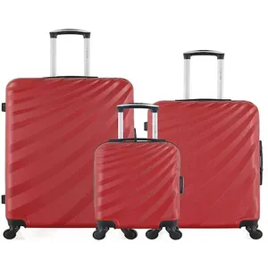 - lot de 3 - valise grand format, valise weekend et valise cabine xxs ... pas cher