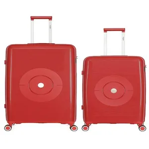 Comparateur de prix : GENERIQUE obago - lot de 2 - valise grand format et valise weekend orion - rouge fonce
