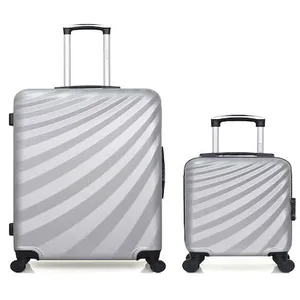 Comparateur de prix : - lot de 2 - valises grand format et cabine xxs danube - gris