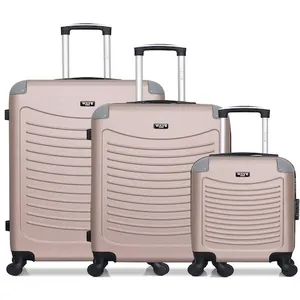 - lot de 3 - valise grand format, valise weekend et valise cabine xxs ... pas cher
