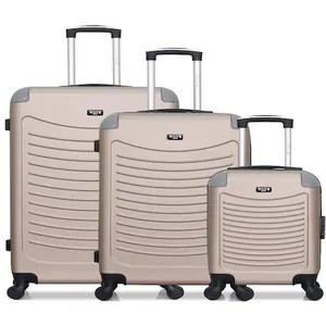 - lot de 3 - valise grand format, valise weekend et valise cabine xxs ... pas cher