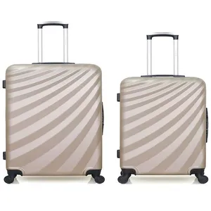 Wave Paris - Lot de 2 valises Grand Format et Week-end DANUBE TU pas cher
