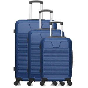 Comparateur de prix : Set de 3 valises - WAVE PARIS - SELENGA - 4 roues - Marine