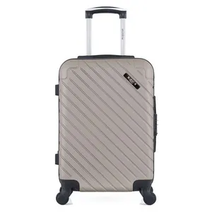 Valise cabine ABS Cite 55 cm, beige - Bluestar pas cher