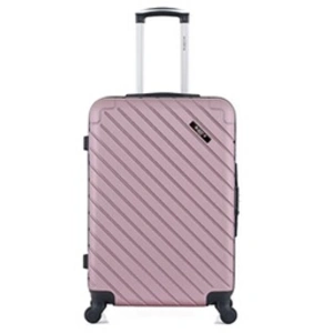 BLUESTAR - Valise weekend ABS CITE 65 cm - ROSE DORE pas cher