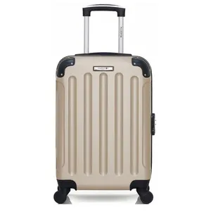 Bluestar - Valise Cabine XXS 4 roues simples Madrid 46 cm beige T.U pas cher