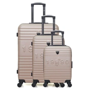 GENTLEMAN FARMER - SET DE 3 ABS FRED-A 4 ROUES - ROSE DOREVendu parfnac