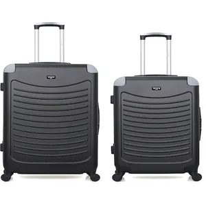 Comparateur de prix : Wave Paris - lot de 2 valises grand format et week-end congo - noir