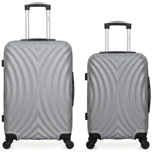 - lot de 2 valises weekend et cabine lagos - gris