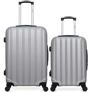 Hero - lot de 2 valises weekend et cabine abs himalaya - gris pas cher