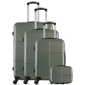 Comparateur de prix : Set de 4 valises - HERO - CORONADO-C - 4 roues - Kaki