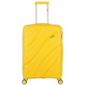 Obago - Valise Moyen Séjour 4 roues simples 65 cm Persée jaune T.U pas cher