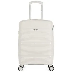 Obago - Valise Cabine 4 roues simples 55 cm Centaure blanche T.U pas cher