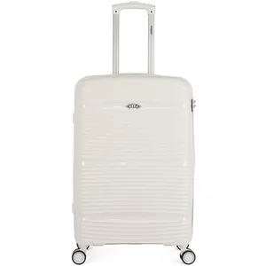 Obago - Valise Moyen Séjour 4 roues simples 65 cm Centaure blanche T.U pas cher