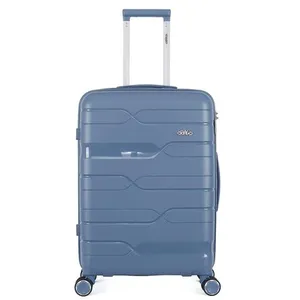 Obago - Valise Moyen Séjour 4 roues simples 65 cm Pegase bleu gris T.U pas cher