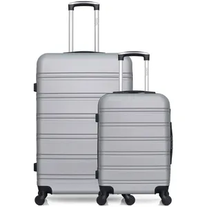 Comparateur de prix : Hero - lot de 2 - valise grand format et valise cabine renoso - gris