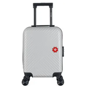 - valise cabine xxs spiez 46 cm 4 roues - gris