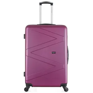 wave paris - valise grand format amazone 75 cm 4 roues - prune pas cher