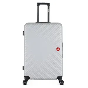 - valise grand format spiez 75 cm 4 roues - gris pas cher
