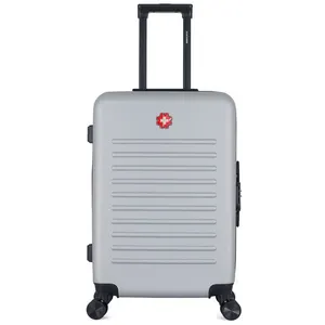 Non communiqué swiss kopper - valise weekend abs wil 4 roues 65 cm - gris