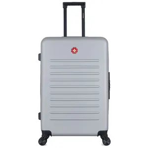 Non communiqué swiss kopper - valise grand format abs wil 4 roues 75 cm - gris pas cher