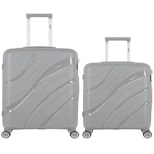 Comparateur de prix : obago - lot de 2 - valise weekend et valise cabine persee - gris